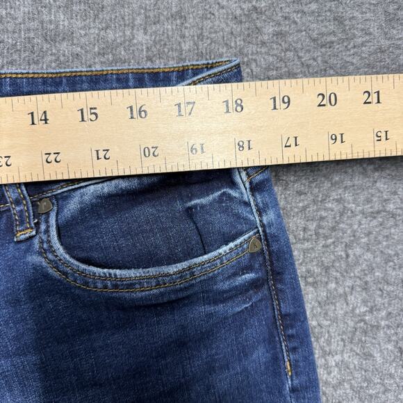 KUT from the Kloth Boyfriend Jeans Womens 16 Blue Mid Rise Stretch - Picture 5 of 7